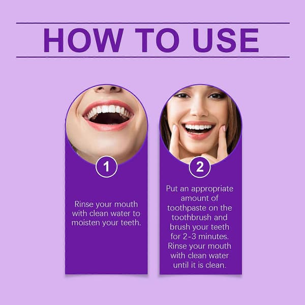 7 Pro Intenses Whitening Toothpaste 7-Pro Intensives Toothpaste Probiotics Whitening Tooth with 7 Probiotics for Deep Cleaning 2pcs