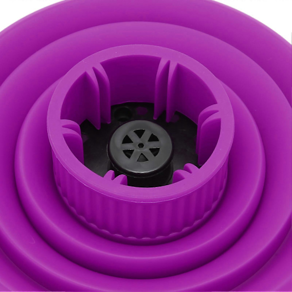 Universal sammenklappelig hårtørrer diffuser bærbar rejsefoldbar hårtørrer diffuser pink Purple
