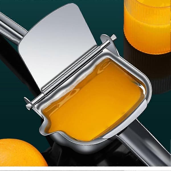 Manuell juicer i 304 rustfritt stål - sitrus- og appelsinpresse