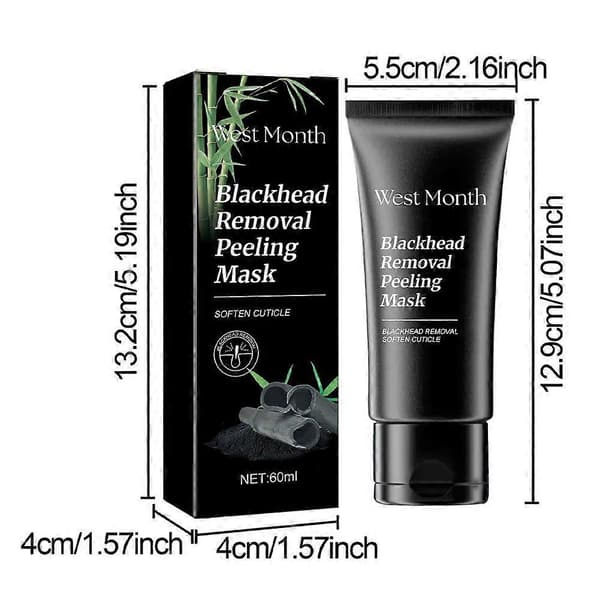 Fjernelse af hudorme Peel-Off Maske - Dyb porerensende & Oliekontrol