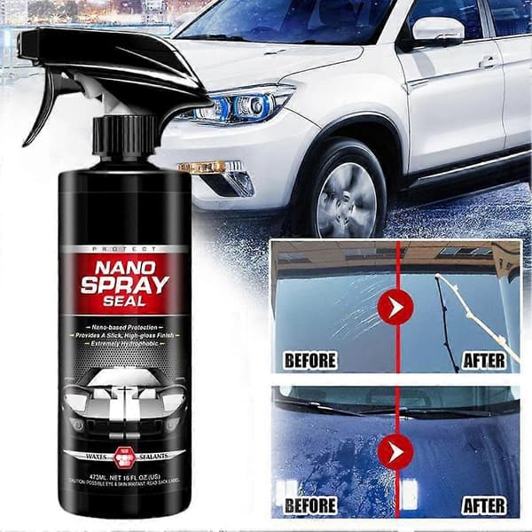 Auto Nano Coating Spray - Bilpoleringspleieforseglingsmiddel B 1PCS + Towel