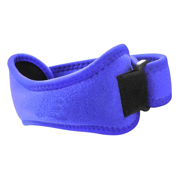 Petella Knee Pads Split Shock Absorption Pressure Adjustable Size Patellar Tendon Support Strap Blue