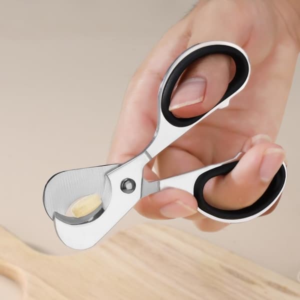 Cigar Cutter Rustfrit Stål Dobbeltblad Guillotine Cigar Saks Cutter til Cigarer