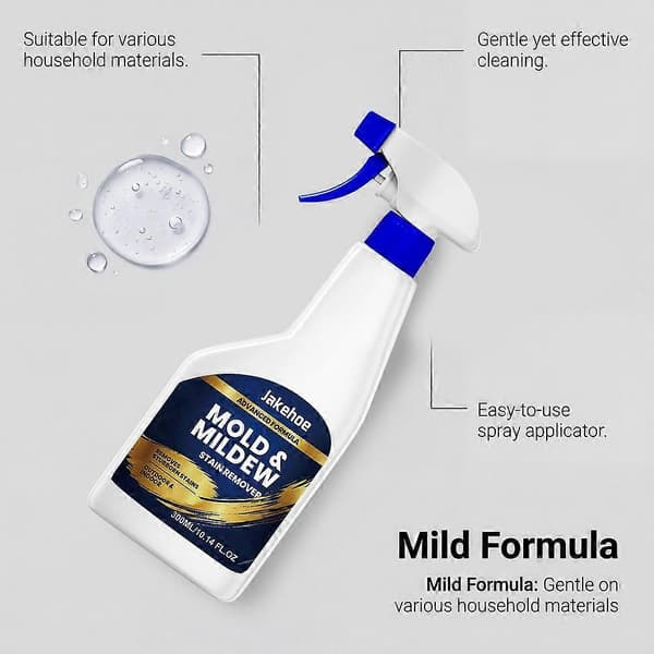 Skimmel- og Meldugfjernermiddel - 300 ml Sprayflaske Rengøringsmiddel