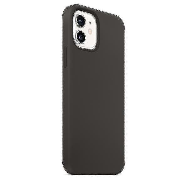 Silikonskal med Magsafe för iPhone 12 12 Pro Black