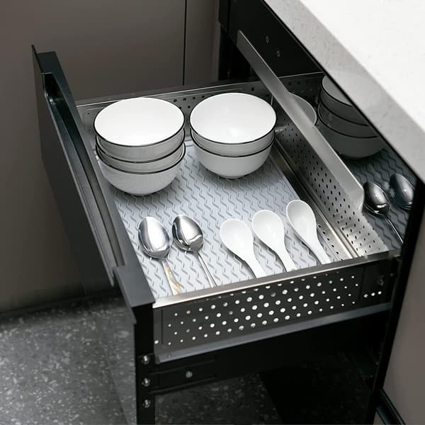 Super Kitchen Stor Silikon Droppmatta för Diskar, Diskställ, Torkmatta