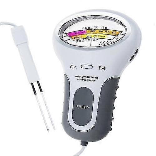 2 I 1 Ph Klor Meter Tester Pc-102 Ph Tester Klor Vandkvalitetstest Enhed Cl2 Måling Til Pool Akvarium