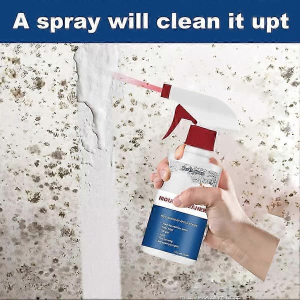 Multi Surface Skimmel- og Meldugfjerner Spray 1-3 Flasker til Badeværelsesfliser, Lofter og Vægrengøring 2pcs
