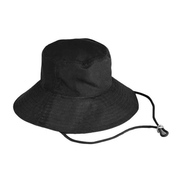 Beechfield Dam/Dam Bredbrättad Solhatt One Size Svart Black One Size