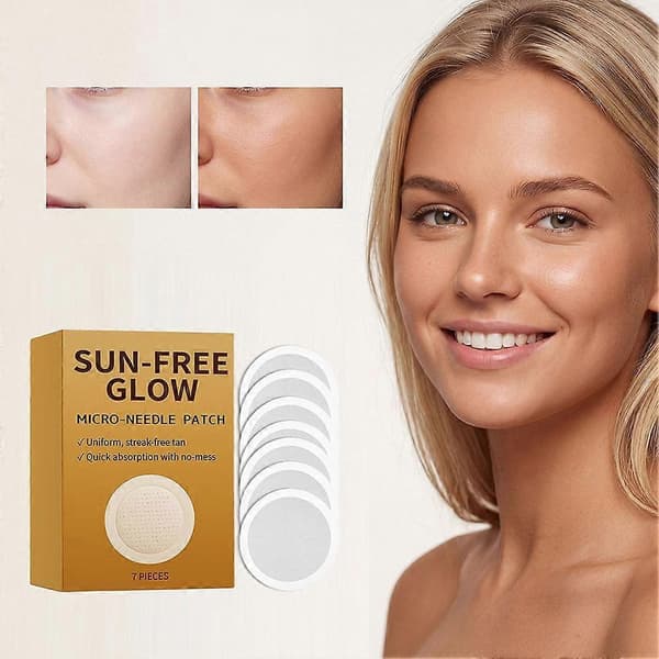 Sun Free Glow Patches, Sun Free Glow Micro-Needle Patch-7stk/eske