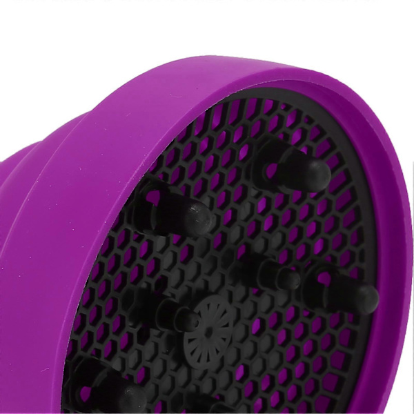 Universal sammenklappelig hårtørrer diffuser bærbar rejsefoldbar hårtørrer diffuser pink Purple