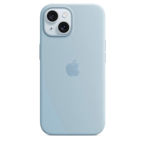 Iphone 15 Kompatibelt Silikonecover med Magsafe og Soft-touch 6.1