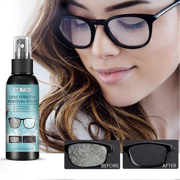 1 st linsreparationsspray, 100 ml glasögon vindrute reparationsglas E2E2 100ml blue