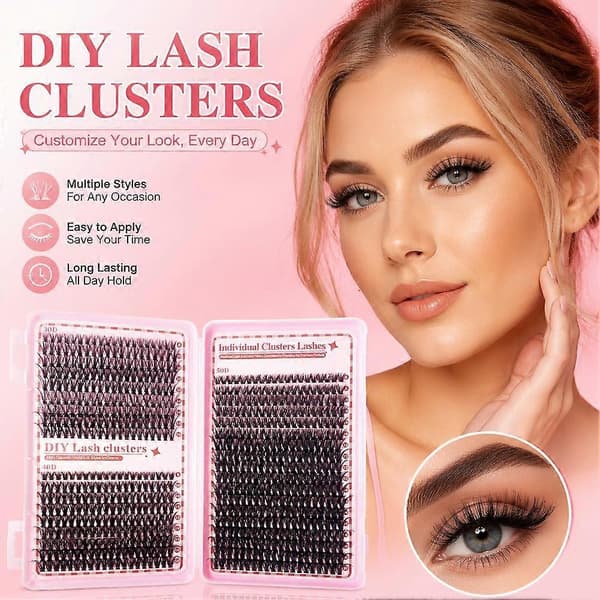 Tekoripsien pidennyspakkaus - 30D 50D 100D Mix Single Lash 30D+40D+50D 1pcs