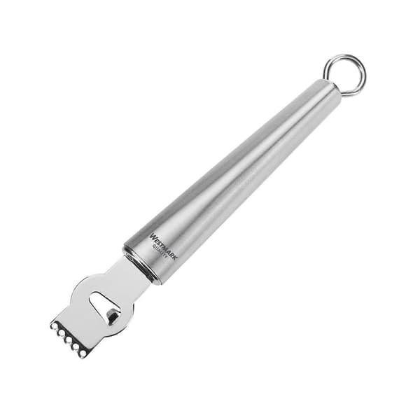 Zester rustfritt stål sølv 17,5 x 2,6 x 2,3 cm