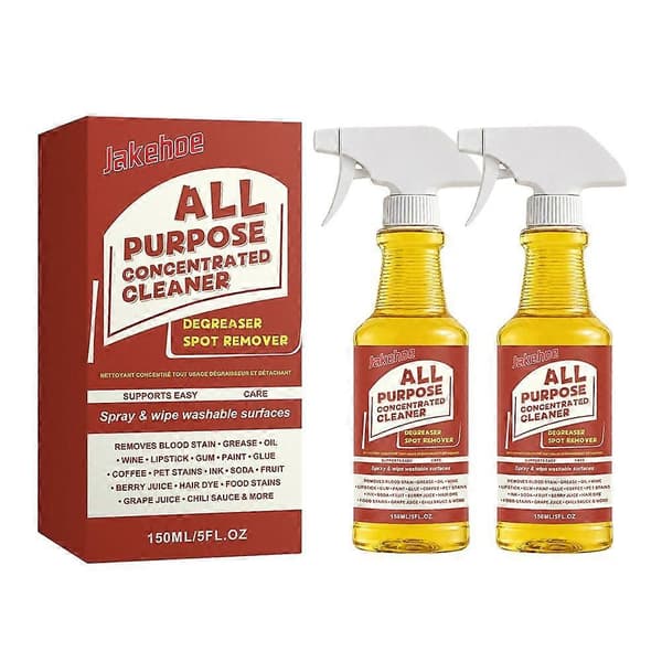 Konsentrert universalrengjøringsmiddel - 150 ml avfettingsmiddel for flere overflater 2pcs