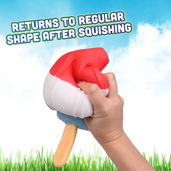Squishy Ispind - Lime Squishy Legetøj - Alder 3+