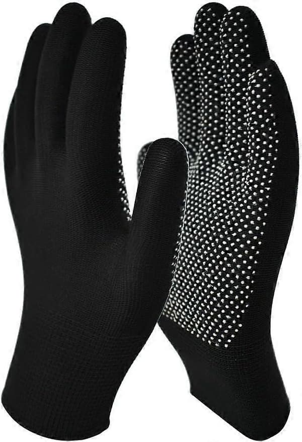 Vinterhansker med termisk gummigrep for menn og kvinner, helfinger, kjøring, utendørs, DIY