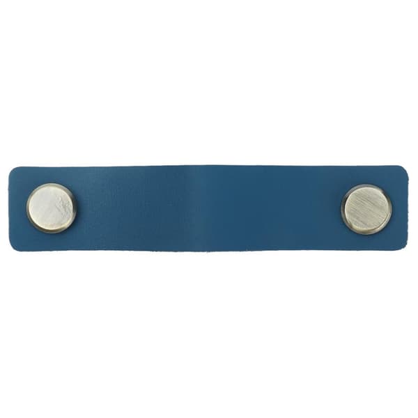 PU Leather Drawer Handle Anti-collision Durable European Exquisite Modern Simple Cabinet Handle Blue