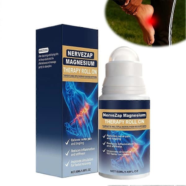 Nerve Relief Rollerball Magnesium Terapi Roll-On Olie