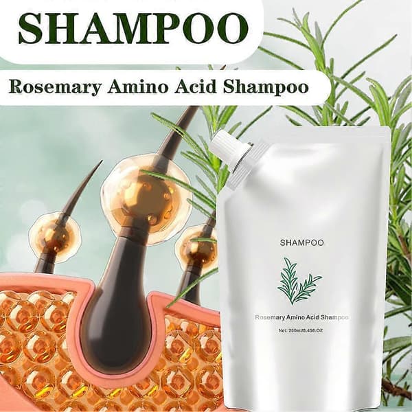 1 stk Rosmarin Aminosyre Shampoo Pose Bedste M9S8 1pcs 250ml