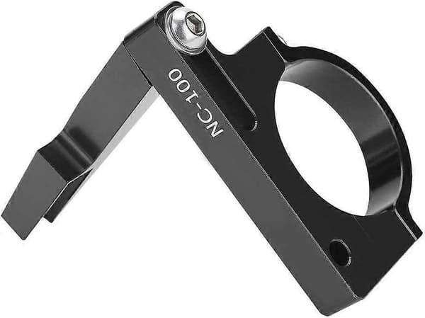 Cykel Framväxeladapter Vikbar Cykel Framklämma Adapter (Svart) BLACK