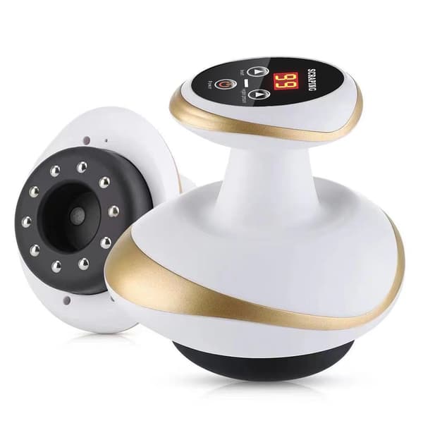 Massageapparat til kropsmassage, cellulite-massageapparat, rygpressoterapi