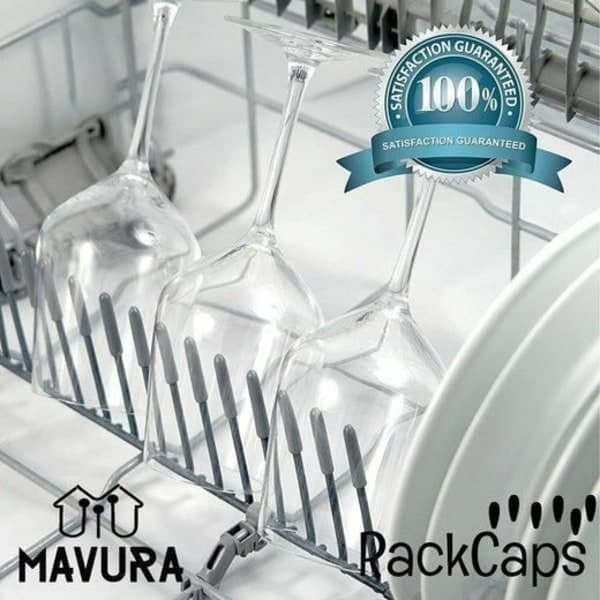 Universal Protective Cap for Dishwashers - DIVERSE - MAVURA - Grey - 100-pack