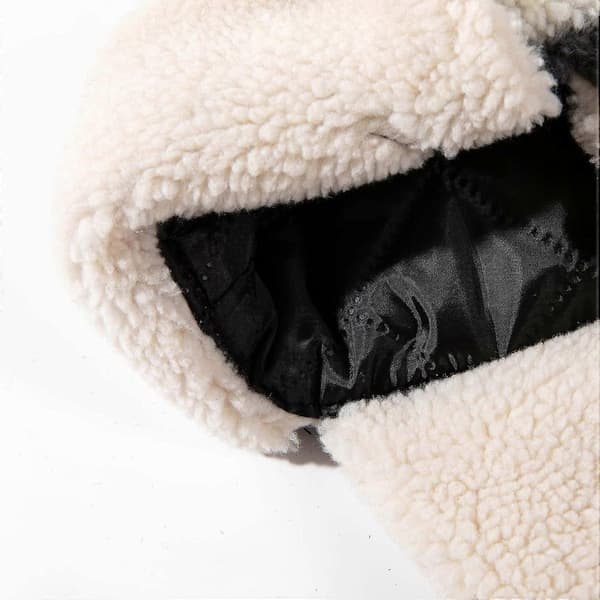 Kallväder Eskimo Mössor Trooper Mössa Varma Vintermössor för Män Rysk Mössa Flygarmössa med Öronlappar