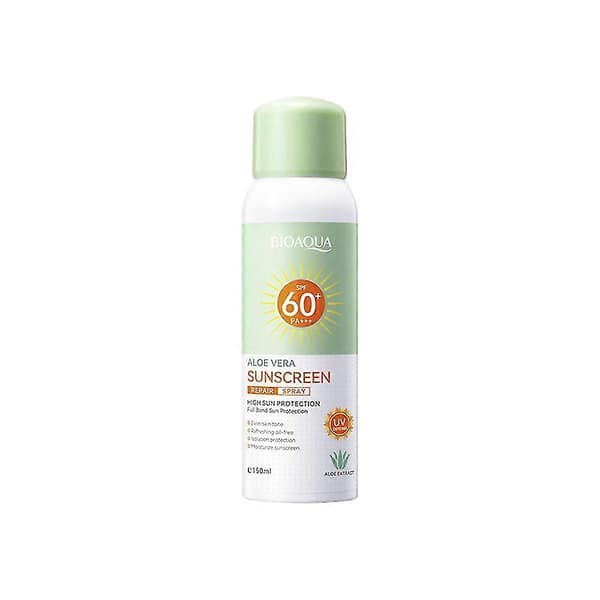 BIOAOUA Aloe Solkrem Reparasjon Spray Solkrem Isolasjon Forfriskende Solkrem