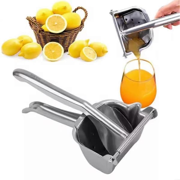 Manuel saftpresser i 304 rustfrit stål - Citrus citron appelsinpresser