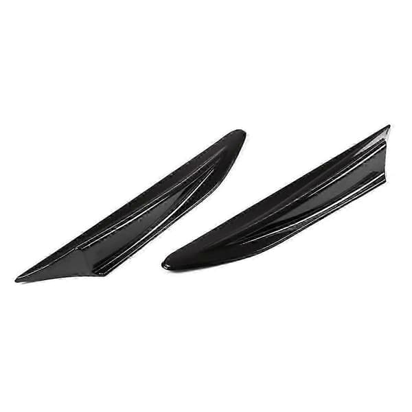Bilsideblader Side Luftutløp Trimdeksler Bilutvendig Tilbehør kompatibel med 86 BRZ 2012-2020 Black