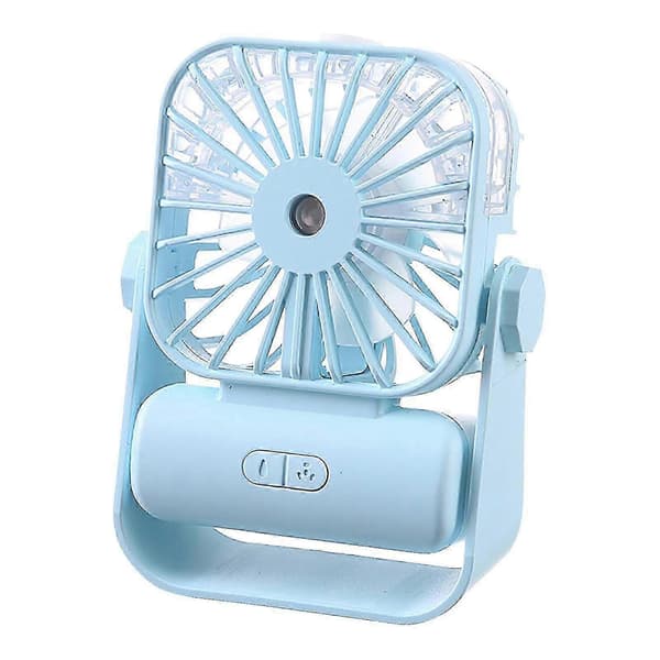 Desktop Spray Lille Ventilator Mini Spray Ventilator Hjemme Student Desktop Ventilator Udendørs Bærbar Ventilator