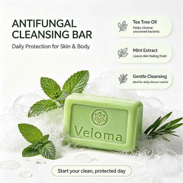 Rensende sæbebar Tea Tree Kokos-100g