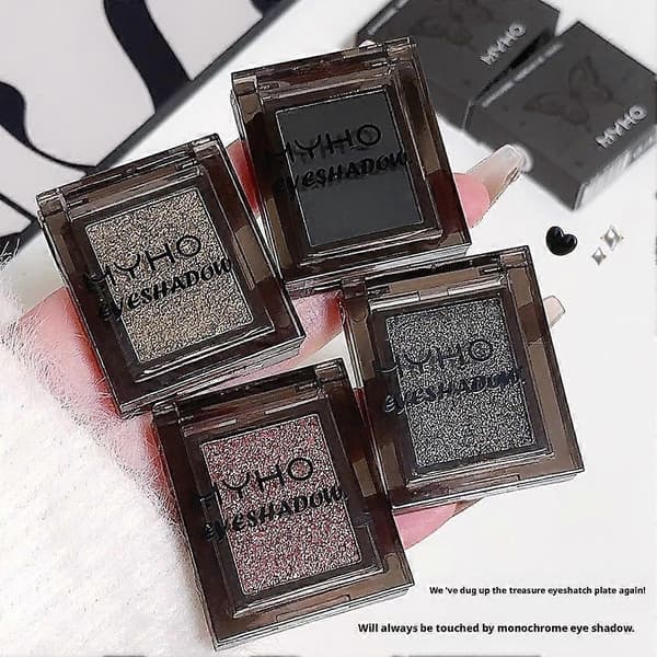 Luomiväripaletti Glitter Helmiäinen Luomiväri Kohokohdat Kimalteleva Meikki W0A1 2# 2.2g