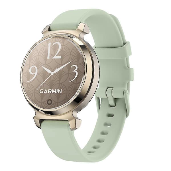 Silikoniranneke Garmin Lily 2:lle Light Green