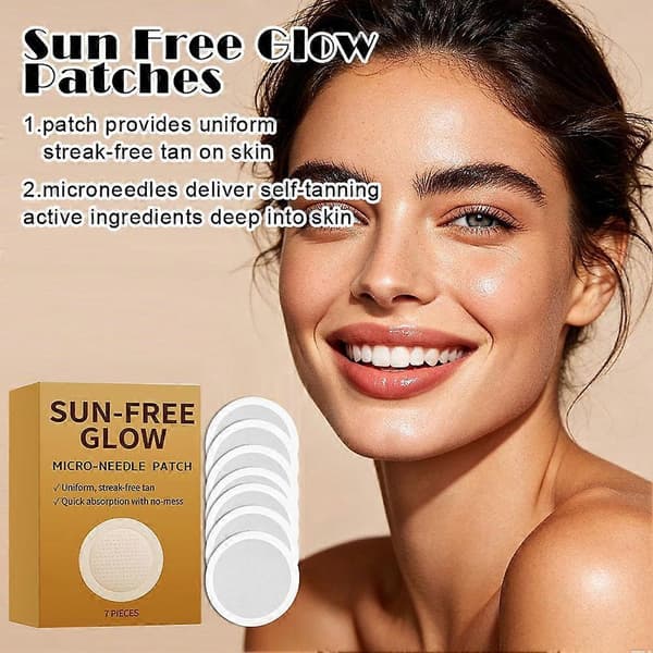 Sun Free Glow Patches, Sun Free Glow Micro-Needle Patch-7stk/eske