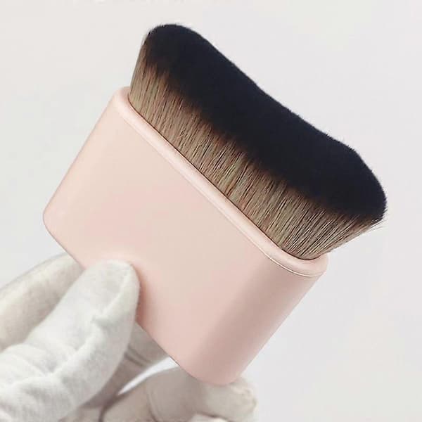 Ansigts- og kropsbørste selvbrunerapplikator for en airbrushed finish