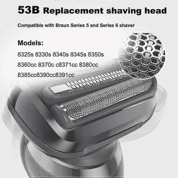 53B Series 5 Erstatningsbarberhode Kompatibelt med Braun S5 Erstatning