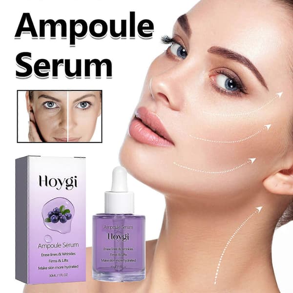 Fade Wrinkles Ampullserum raderar linjer rynkor stramar upp lyfter gör huden mer återfuktad ansikte 30ml 1pcs
