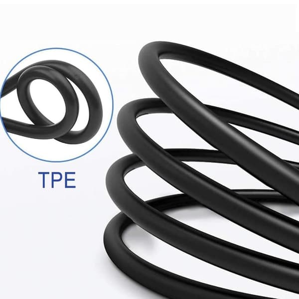 USB C til USB C Ladekabel, 2M EKSTRA LANG iPhone 16 3-pak 3-pak