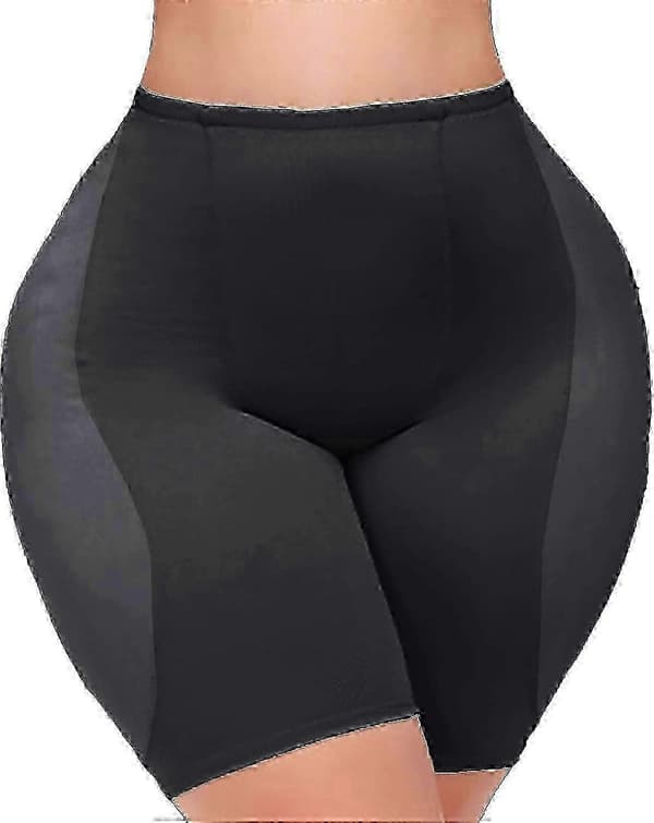 Balde- og hofteforbedrende shapewear med hoftepuder til kvinder Black Medium