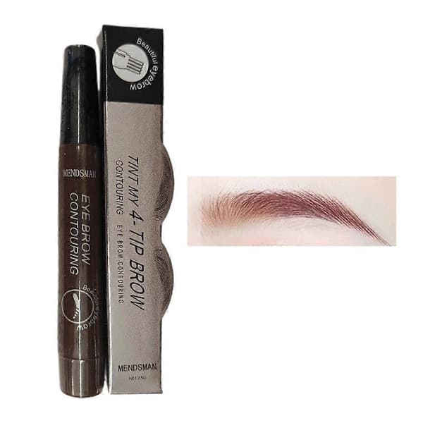 Microblading Tatuering Ögonbryn Bläckpenna Långvarig Ögon Gaffelpenna Bryn P2N2 3 1pcs