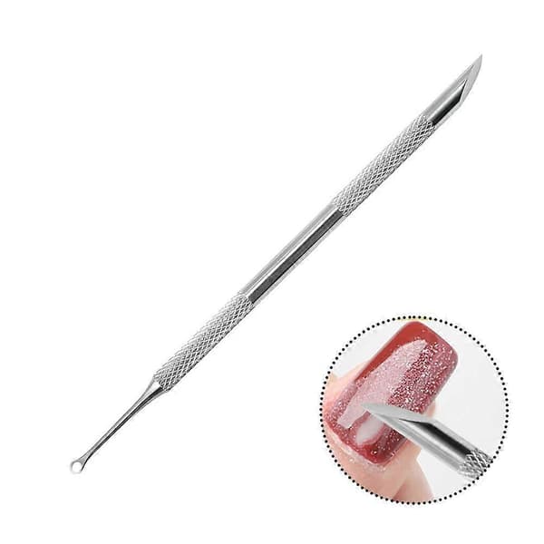 1 * Neglebåndsskubber i rustfrit stål Sliver