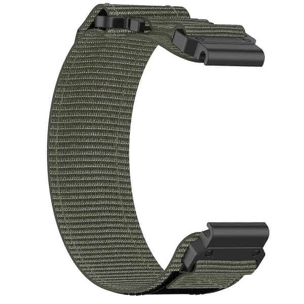 22mm nailonranneke Garmin Instinct Crossover Solar -kelloon, harmaa_tfrf Grey