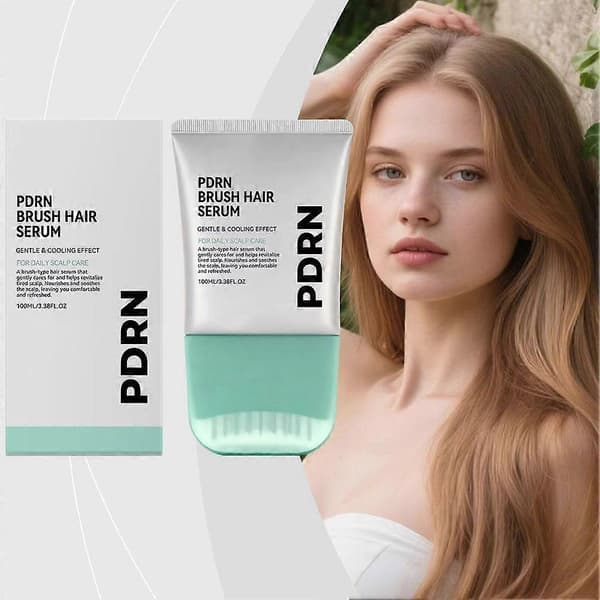 PDRN Scalpmassageserum - Lugnande Borstapplikator, 100ml