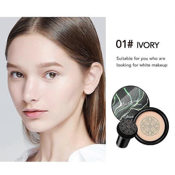 15g Luftpute Sopphode CC BB Cream Foundation Dekkrem Sminke ivory/15g