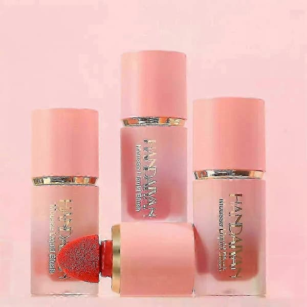 Mousse Flydende & Cremet Blush Stick - Blød Mat Kindfarve, Åndbar & Forfriskende Tekstur JH1 2