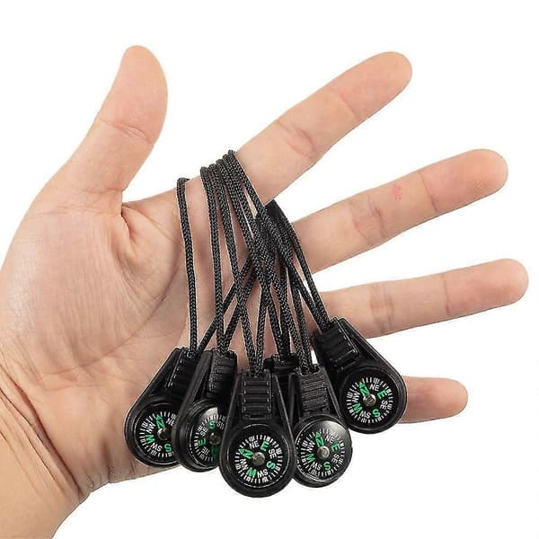 Mini selviytymiskompassi, 10 kappaleen pakkaus