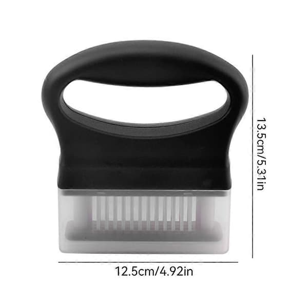 Kødmodningssæt Effektiv Kødmodning Præcisionsteknik Ergonomisk Komfortgreb Black 1set